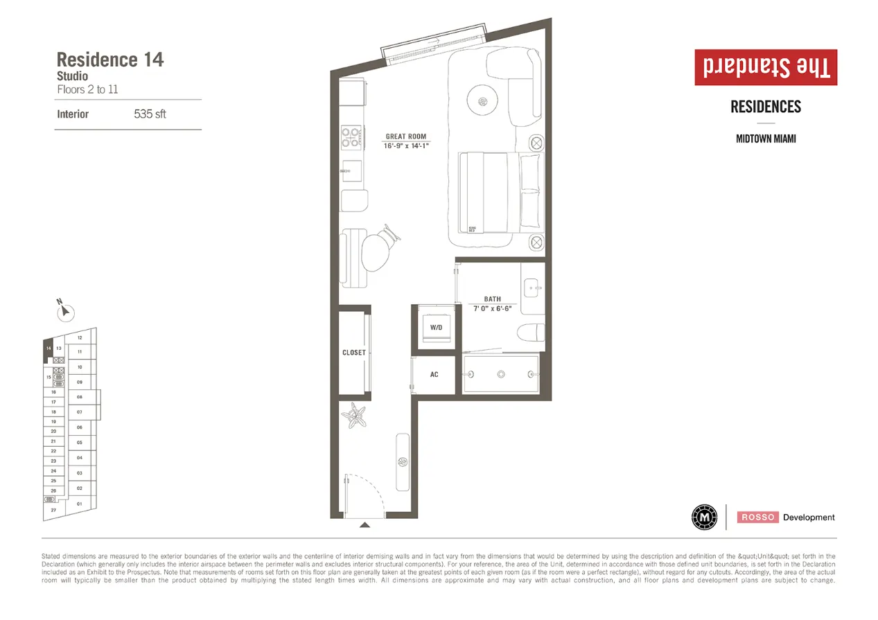 Planta 7 do The Standard