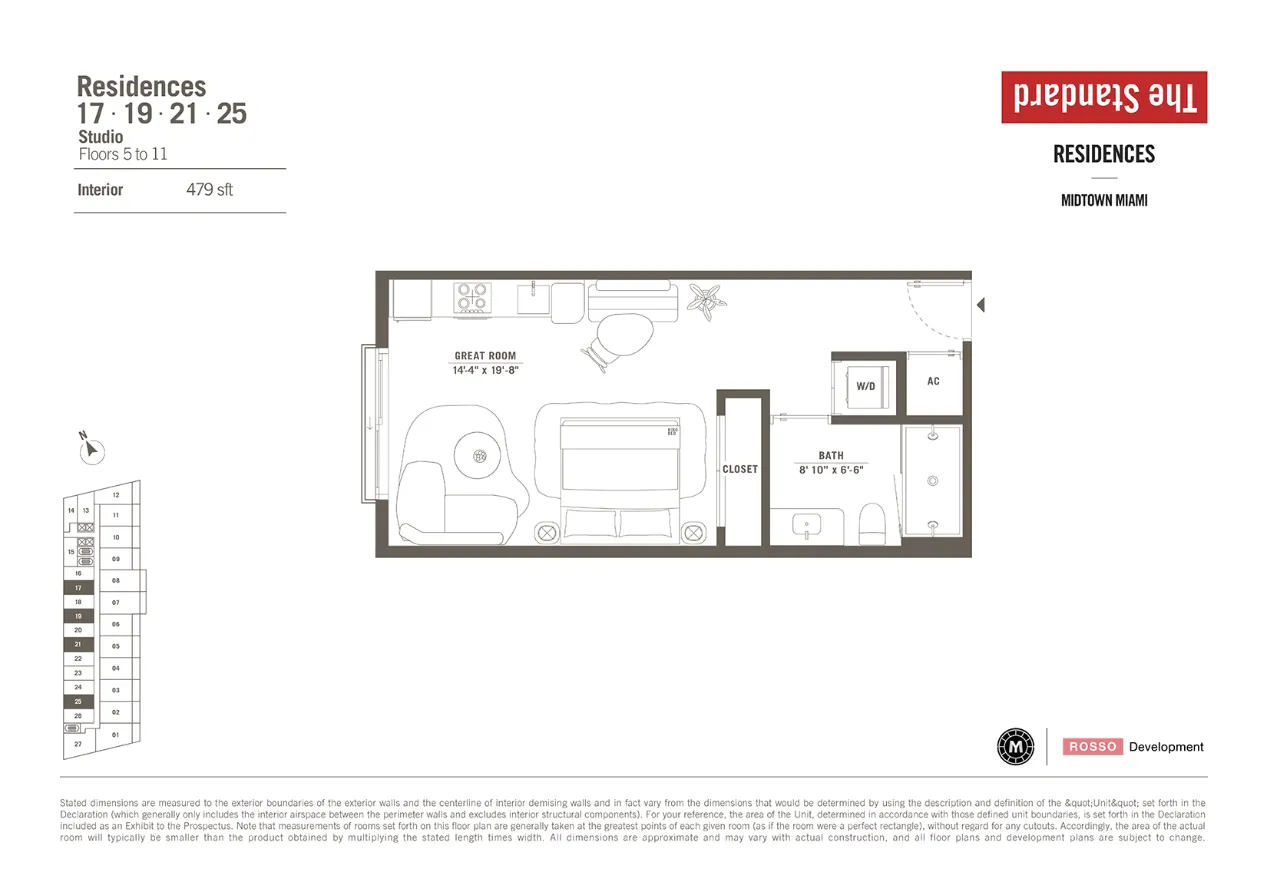 Planta 8 do The Standard